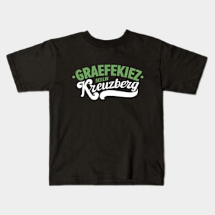 Graefekiez Vibes – Berlin Kreuzberg Kids T-Shirt